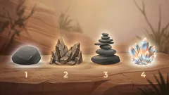 Vizuálny test: vyber si jeden zo 4 kameňov a zisti, aká silná je tvoja duša v skutočnosti