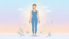 Jedna pozícia – stačí len stáť, ale výsledkom je pevnejšia tvár a telo